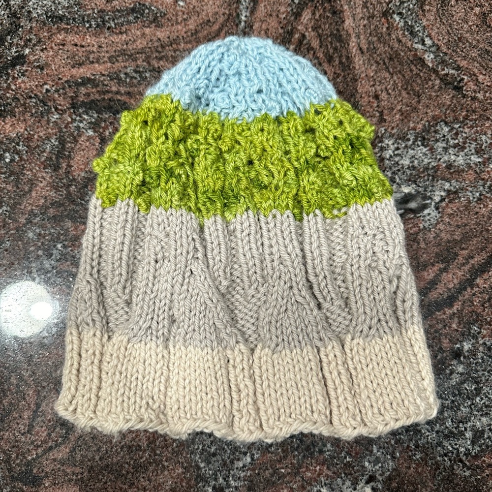 Hand Knit Congaree National Park Beanie by Nancy Bates